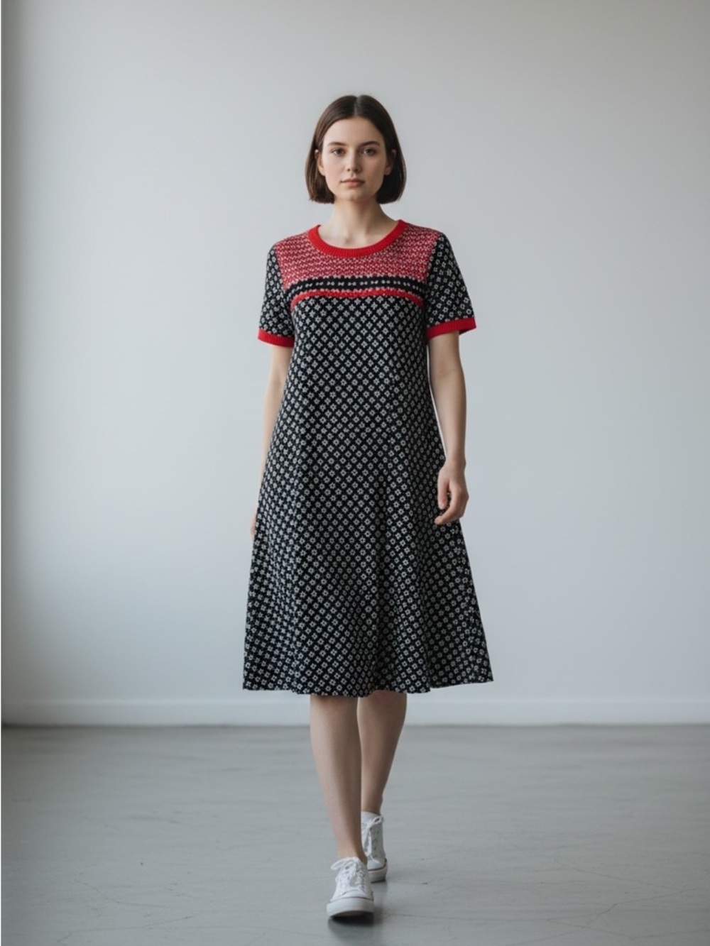 Lark & Ro Diamond Dress Size Large